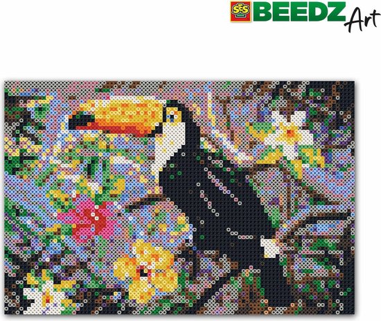 Ses BEEDZ ART: Strijkkralen Toekan