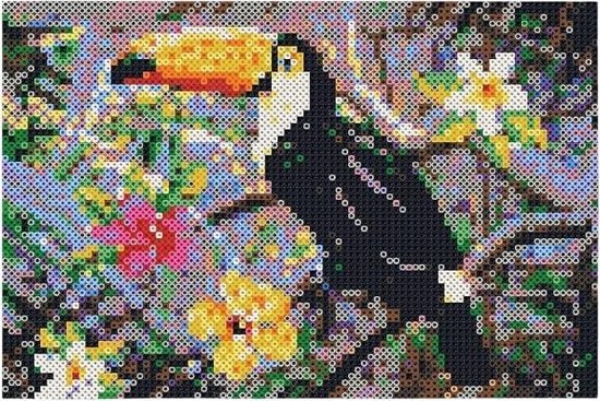 Ses BEEDZ ART: Strijkkralen Toekan