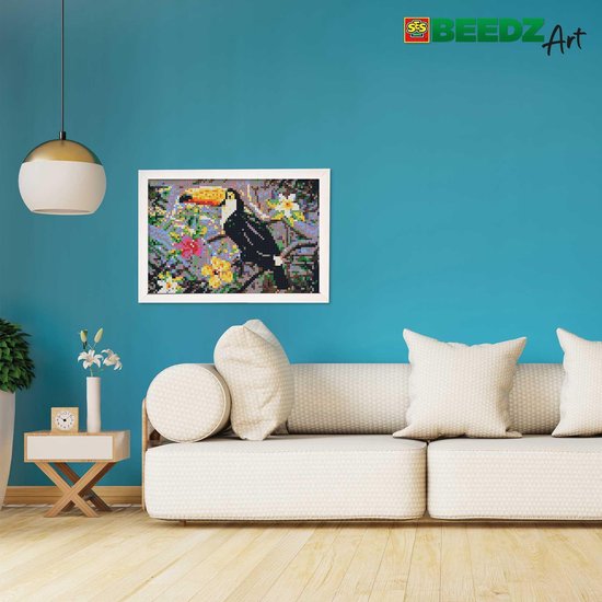 Ses BEEDZ ART: Strijkkralen Toekan