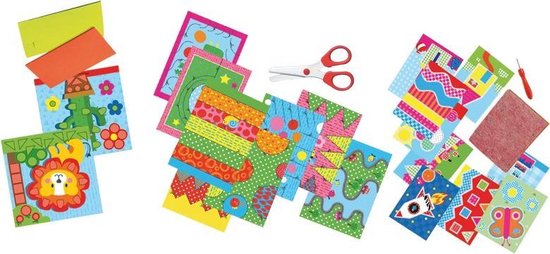 Ses Ik Leer Knippen, Mozaieken En Prikken