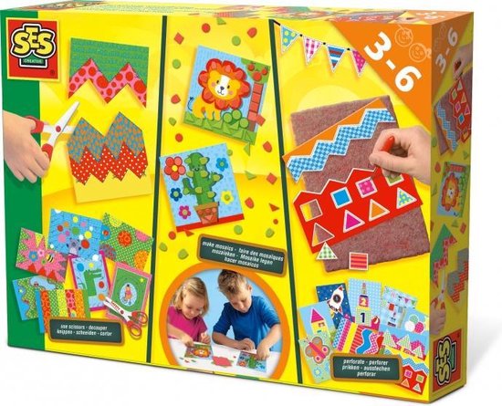 Ses Ik Leer Knippen, Mozaieken En Prikken