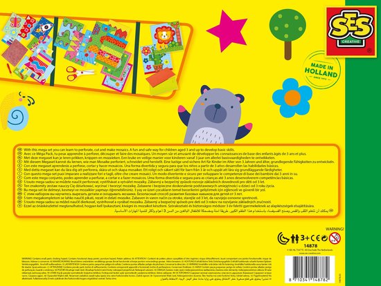 Ses Ik Leer Knippen, Mozaieken En Prikken