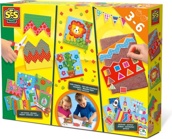 Ses Ik Leer Knippen, Mozaieken En Prikken