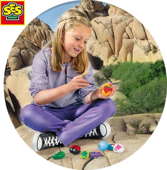 Ses Knutselpakket Stenen Schilderen