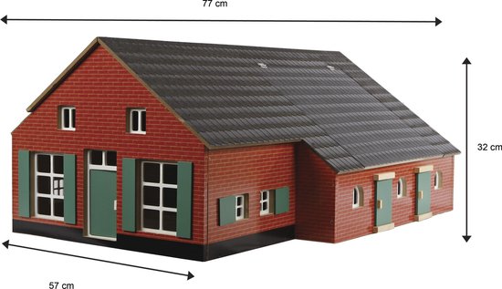 Kids Globe Boerderij Met Stal Voor Siku 1:32