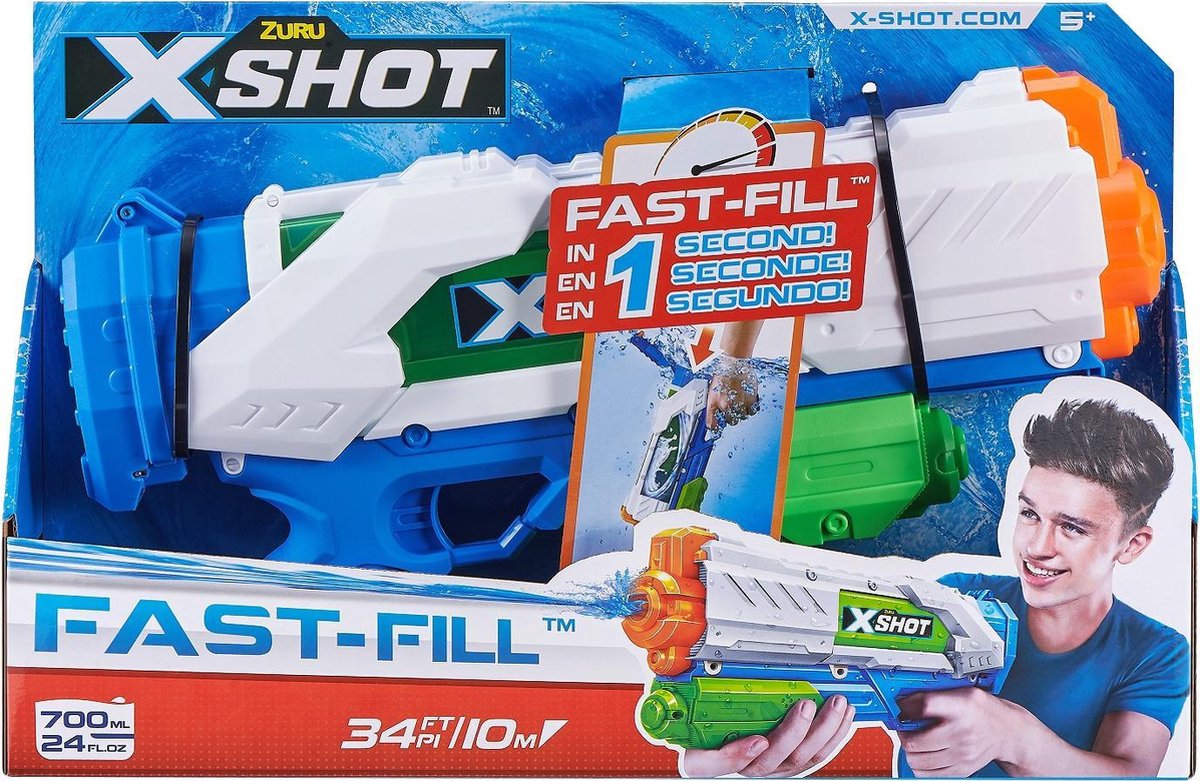 Top1Toys Waterpistool X-Shot Fast Fill Zuru