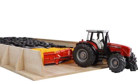 Kids Globe Sleufsilo Hout Voor Siku 30X60X6 Cm 1:32