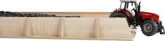 Kids Globe Sleufsilo Hout Voor Siku 30X60X6 Cm 1:32
