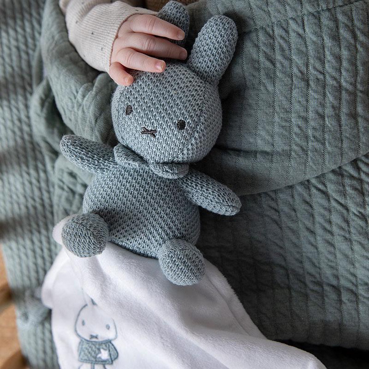 Tiamo Nijntje Knuffeldoekje - Groen