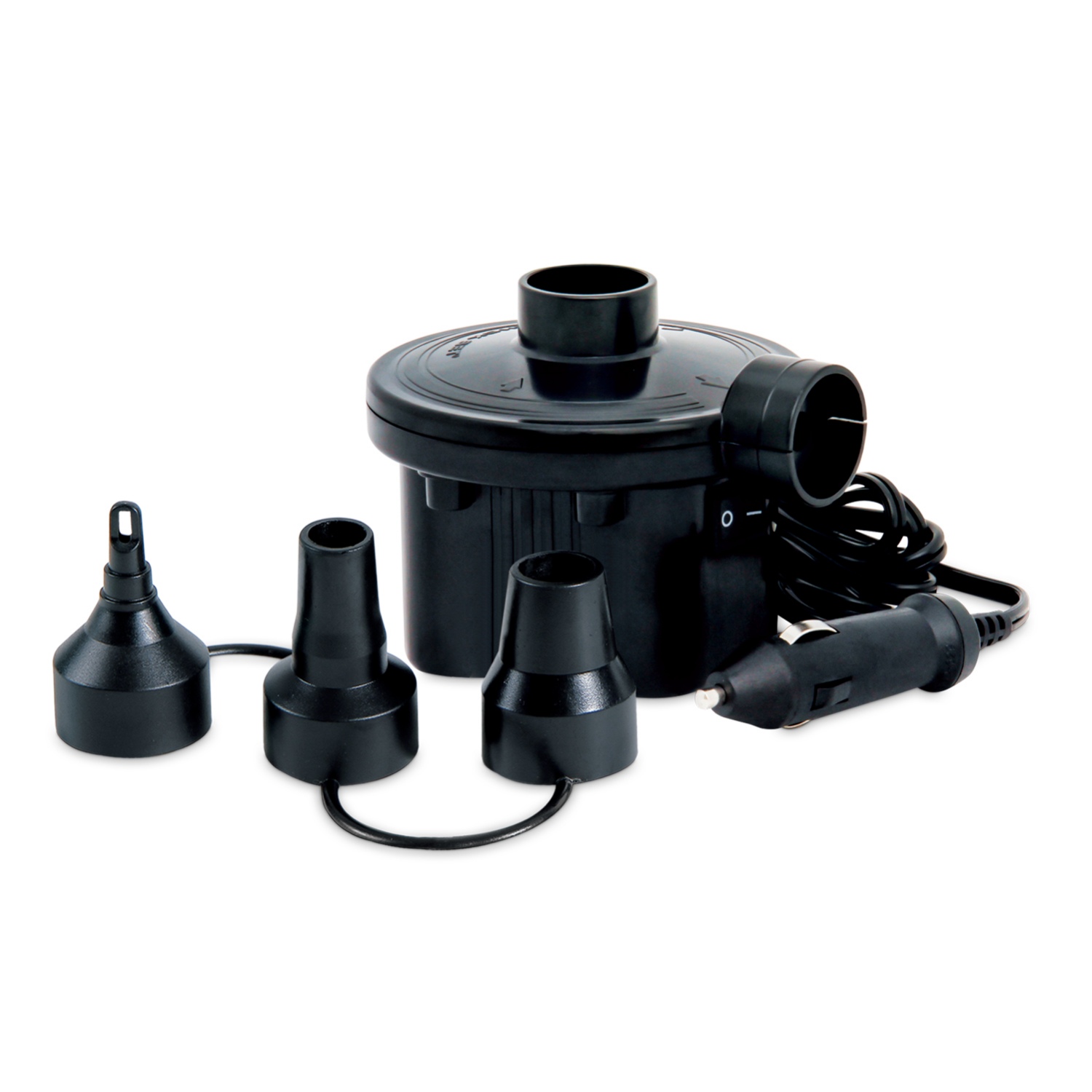 Summer Waves Elektrische Pomp 12 Volt Met Auto Adapter - Zwart