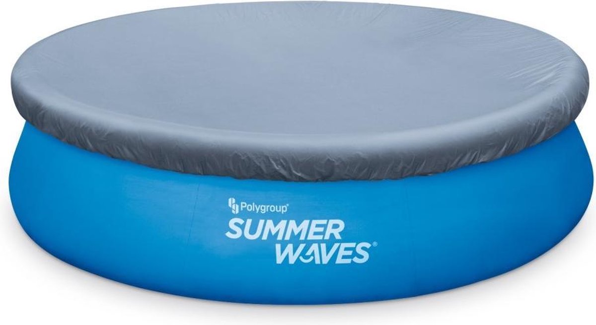 Summer Waves Afdekhoes Quick Set 305 Cm - Blauw