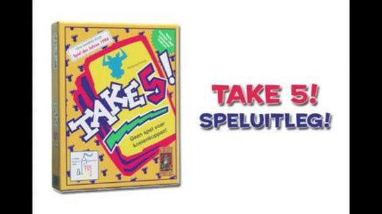 999Games Kaartspel Take 5 - Geel