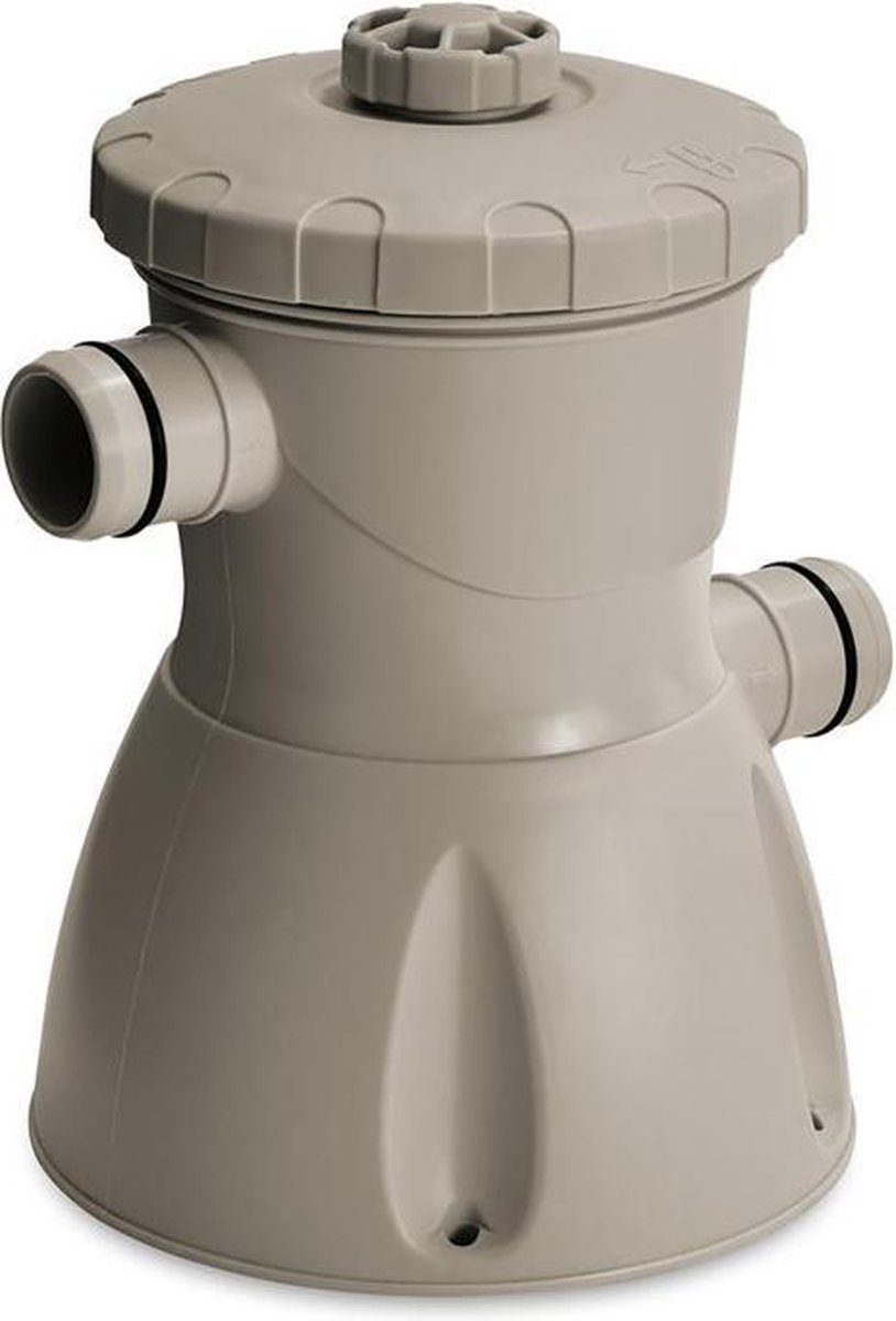 Summer Waves Zwembad Quick Set Dark Double Rattan 366 X 76 Cm - Bruin