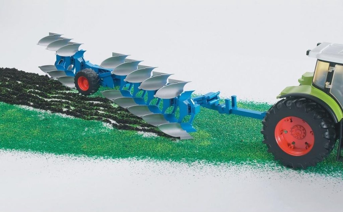 Bruder Aanhanger Lemken Keer Ploeg Vari-Titan - Blauw
