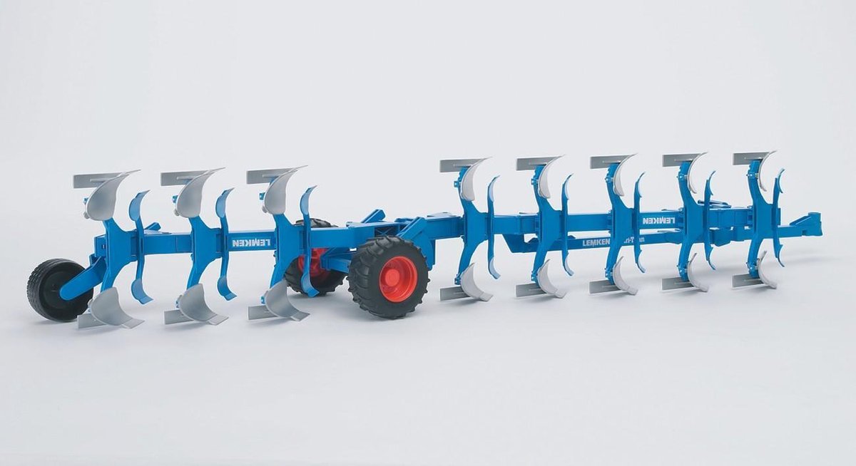 Bruder Aanhanger Lemken Keer Ploeg Vari-Titan - Blauw