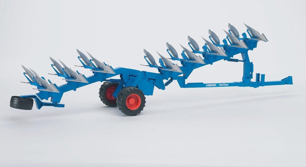 Bruder Aanhanger Lemken Keer Ploeg Vari-Titan - Blauw
