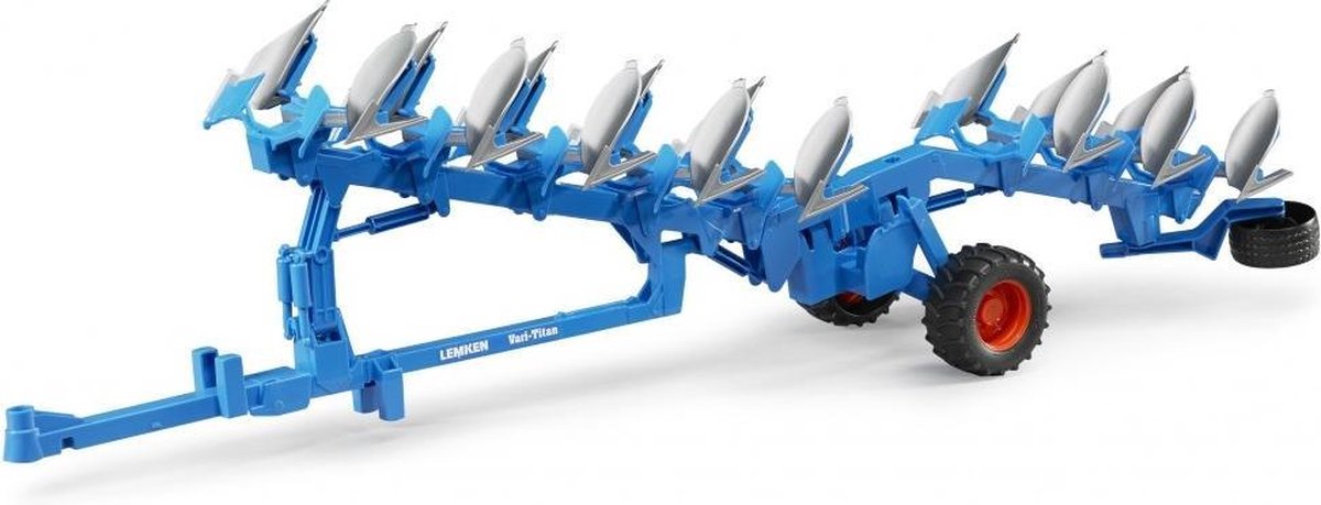Bruder Aanhanger Lemken Keer Ploeg Vari-Titan - Blauw