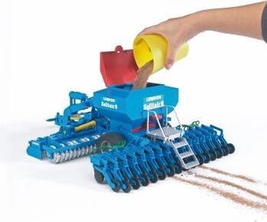 Bruder Lemken Solitair 9 Zaaimachine - Blauw