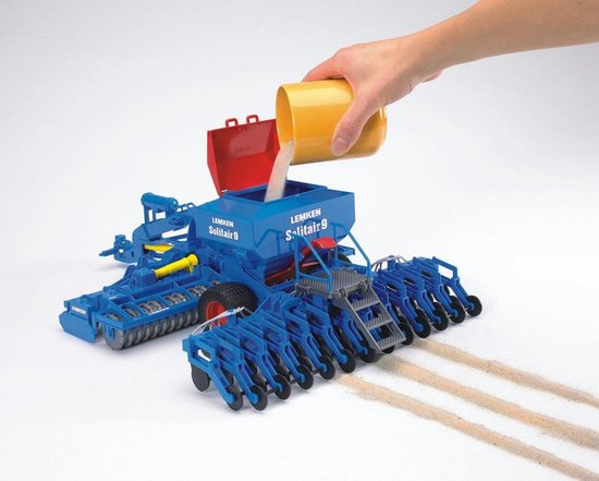 Bruder Lemken Solitair 9 Zaaimachine - Blauw