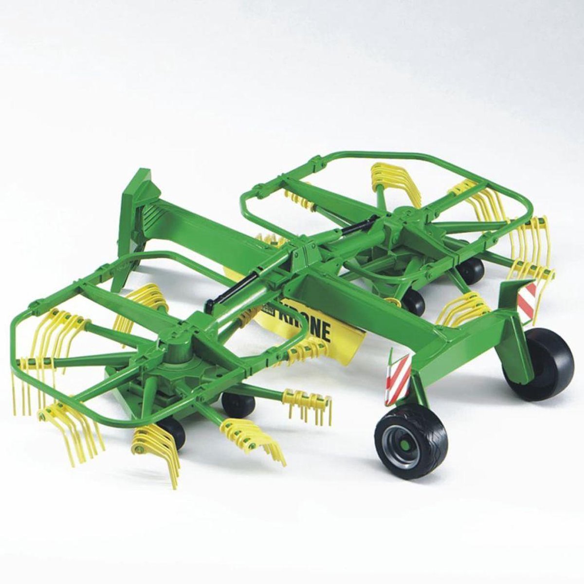 Bruder Aanhange Krone Dubbele Roterende Zwadmaaier - Groen