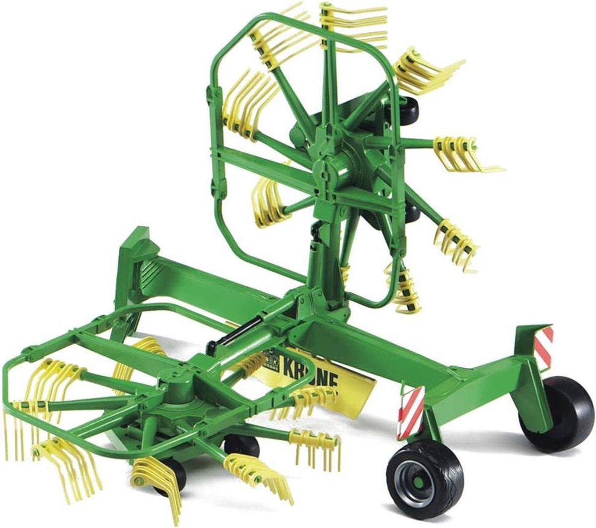 Bruder Aanhange Krone Dubbele Roterende Zwadmaaier - Groen