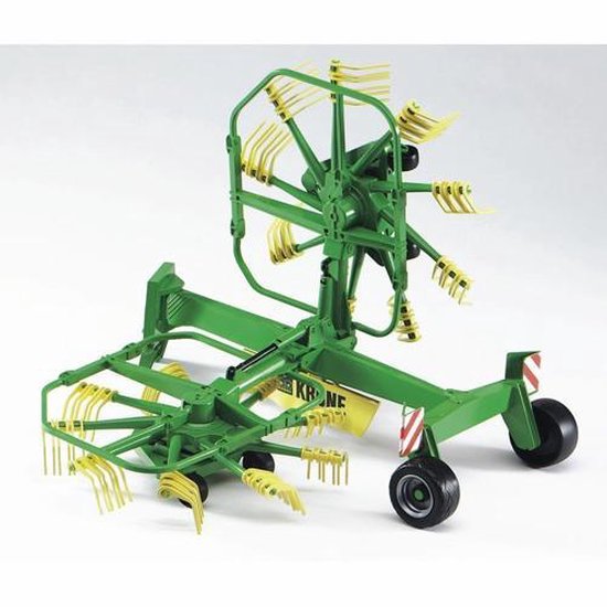 Bruder Aanhange Krone Dubbele Roterende Zwadmaaier - Groen