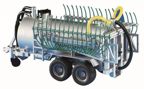 Bruder Aanhanger Giertank Met Sproeier - Grijs