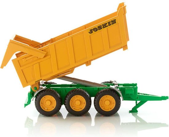 Bruder Aanhanger Joskin Kiepwagen - Geel