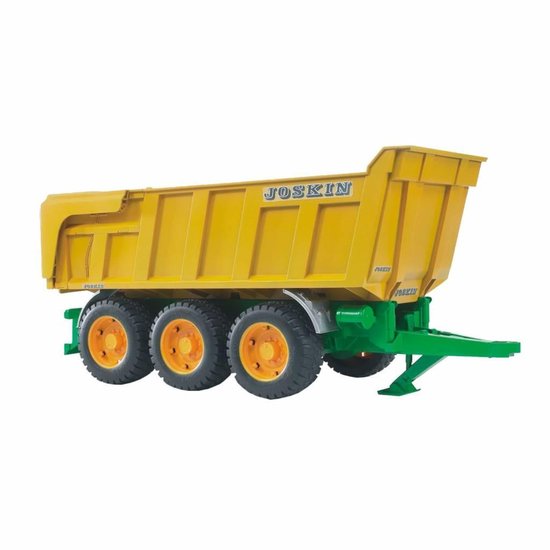 Bruder Aanhanger Joskin Kiepwagen - Geel