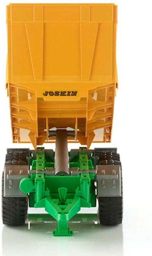 Bruder Aanhanger Joskin Kiepwagen - Geel