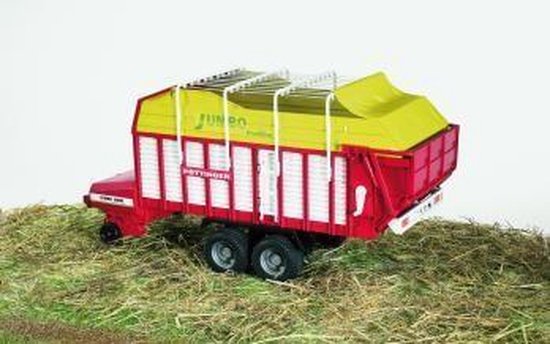 Bruder Aanhanger Pöttinger Jumbo 6600 Silagewagen - Geel