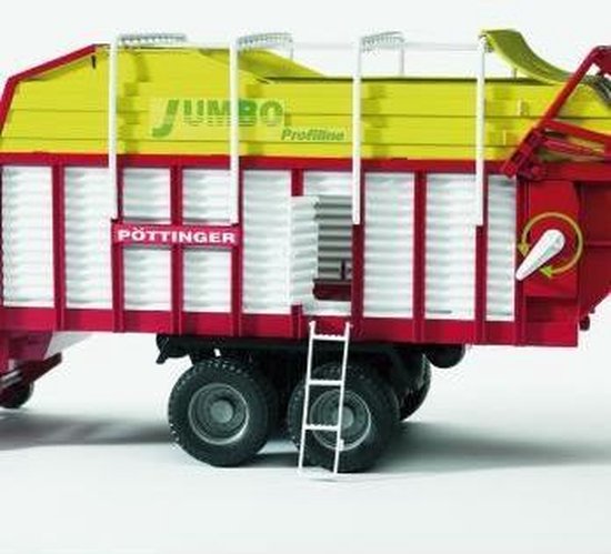 Bruder Aanhanger Pöttinger Jumbo 6600 Silagewagen - Geel