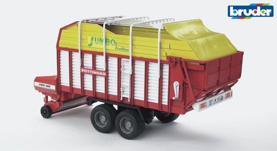 Bruder Aanhanger Pöttinger Jumbo 6600 Silagewagen - Geel