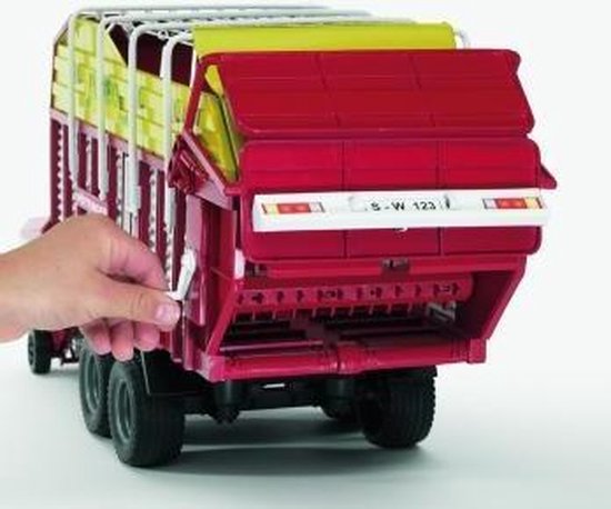 Bruder Aanhanger Pöttinger Jumbo 6600 Silagewagen - Geel