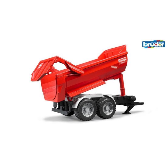 Bruder Aanhanger Krampe Tandem Halfpipe Kiepwagen - Rood