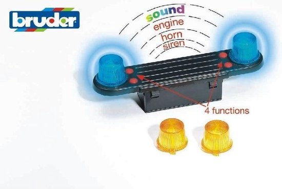 Bruder Licht- En Geluidsmodule