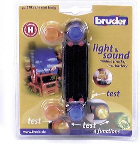 Bruder Licht- En Geluidsmodule