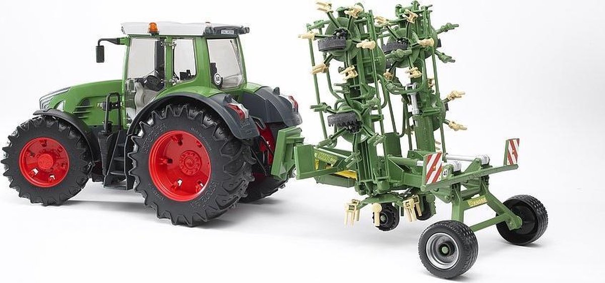 Bruder Aanhanger Krone Getrokken Cirkel Schudder KWT 8.82 - Groen