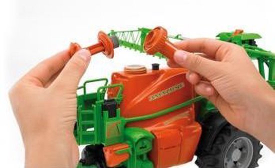 Bruder Aanhanger Amazone UX 5200 Getrokken Veldsproeier - Groen