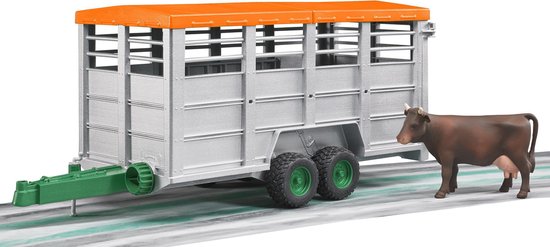 Bruder Aanhanger Vee - Groen