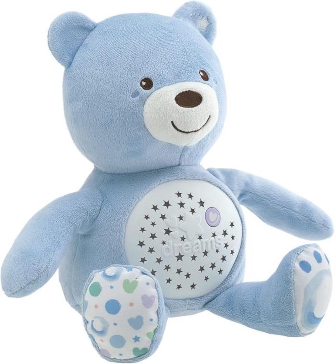 Chicco Knuffel Projector Baby Bear First Dreams - Blauw