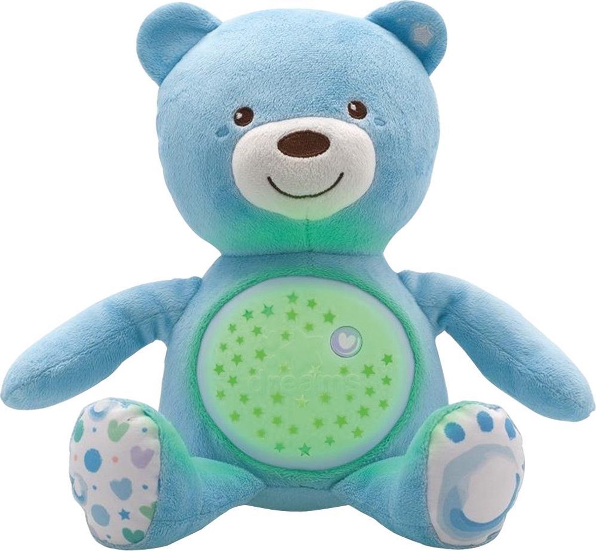 Chicco Knuffel Projector Baby Bear First Dreams - Blauw