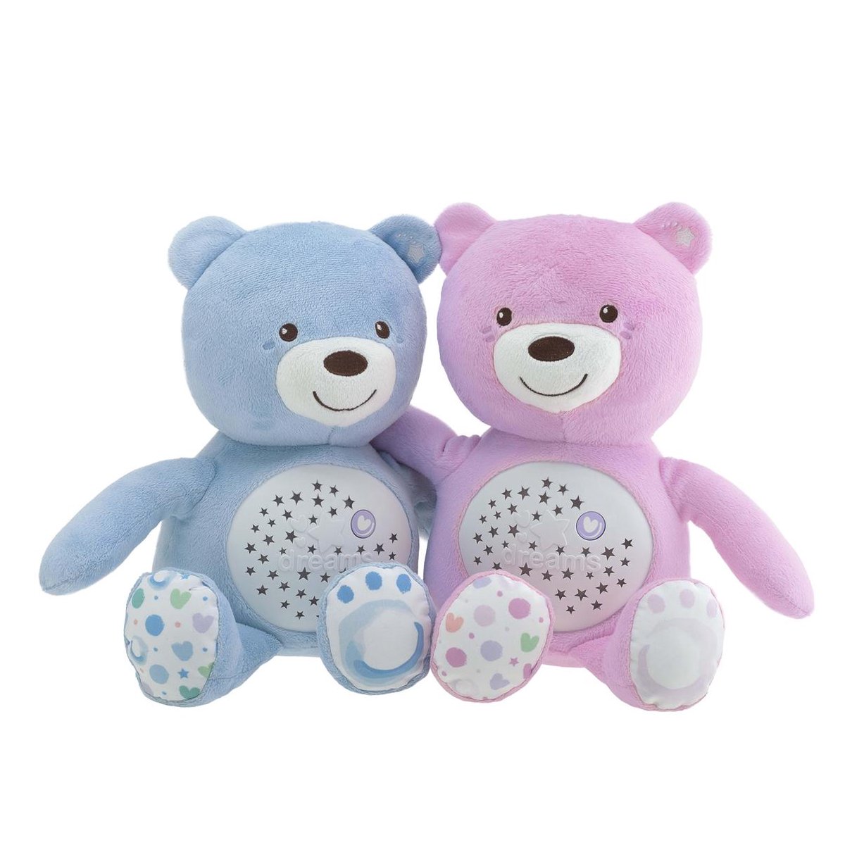 Chicco Knuffel Projector Baby Bear First Dreams - Blauw