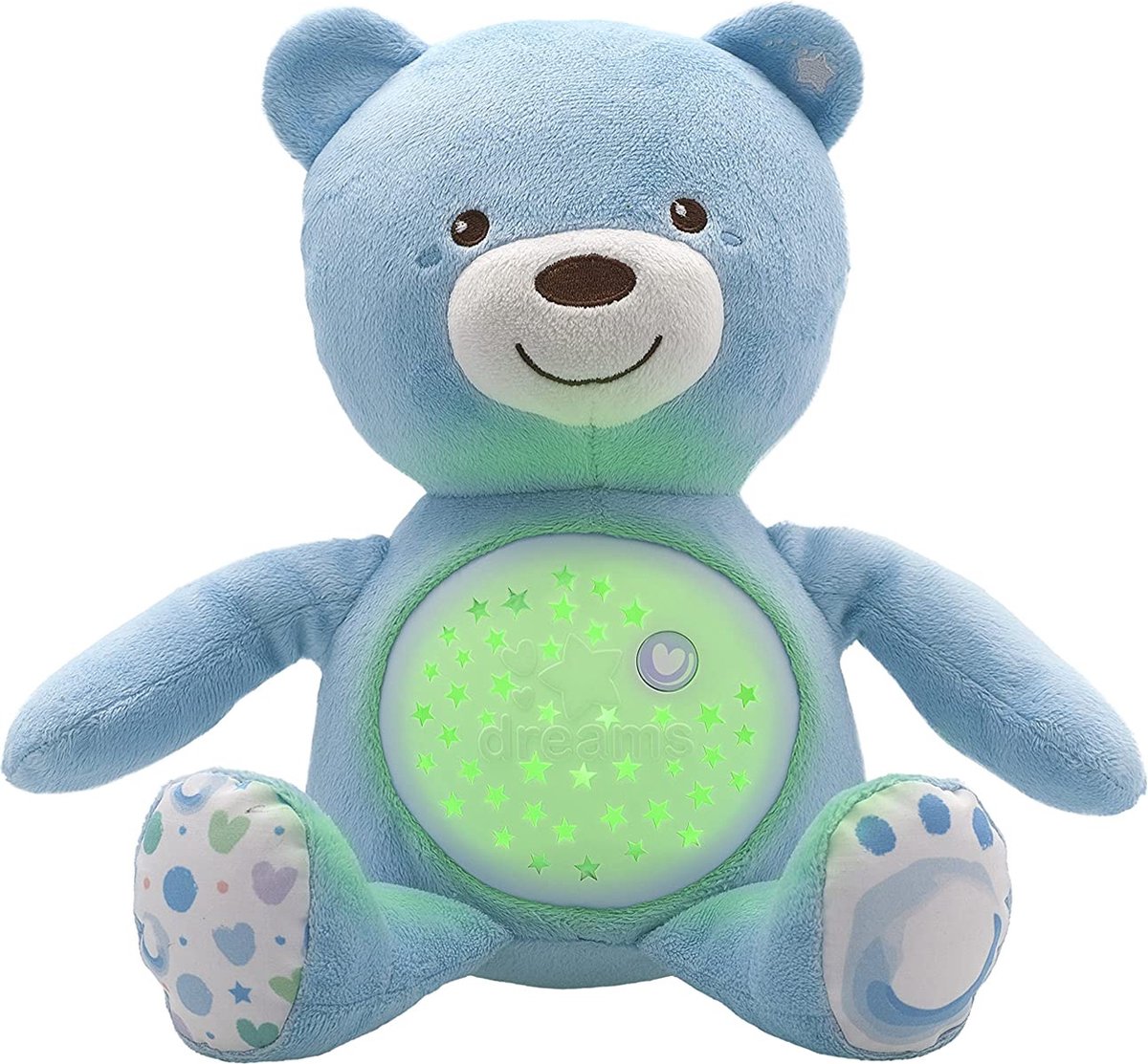 Chicco Knuffel Projector Baby Bear First Dreams - Blauw