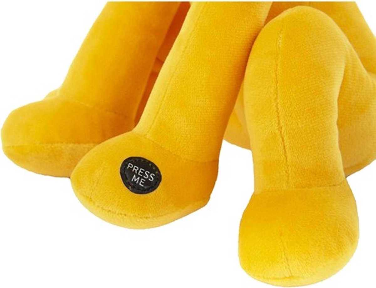 Disney Pluche Pluto 50 Cm Met Geluid - Geel