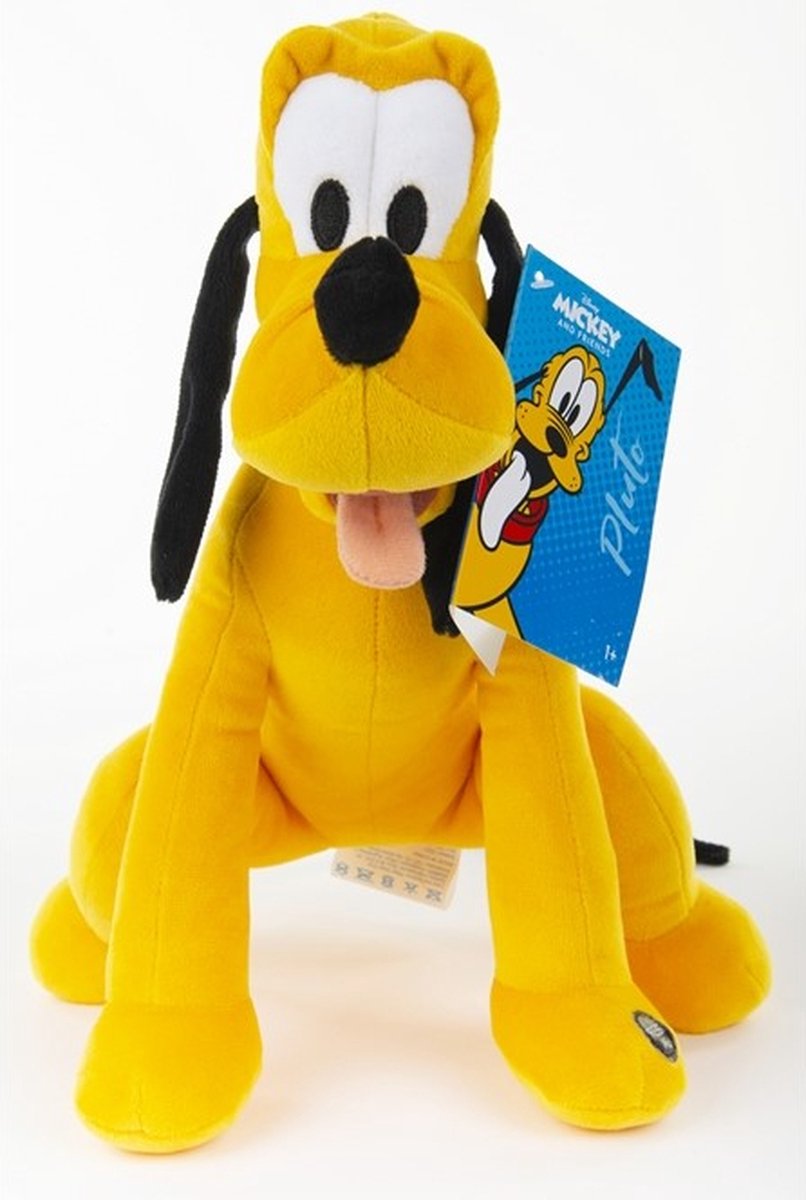 Disney Pluche Pluto 50 Cm Met Geluid - Geel