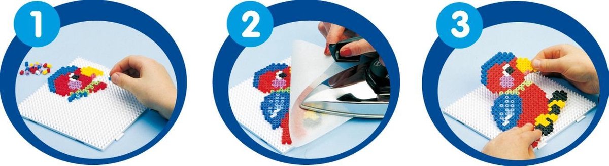 Hama Strijkkralen 1000 Stuks Glitter