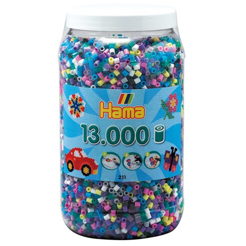 Hama Strijkkralen 13000 Delig Assorti