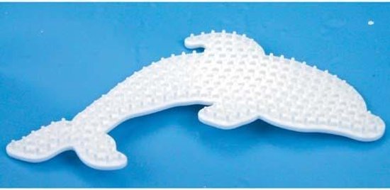 Hama Strijkkralen Grondplaat Dolfijn - Wit