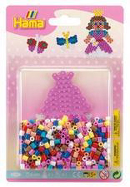 Hama Strijkkralen Princess 450 Delig - Roze